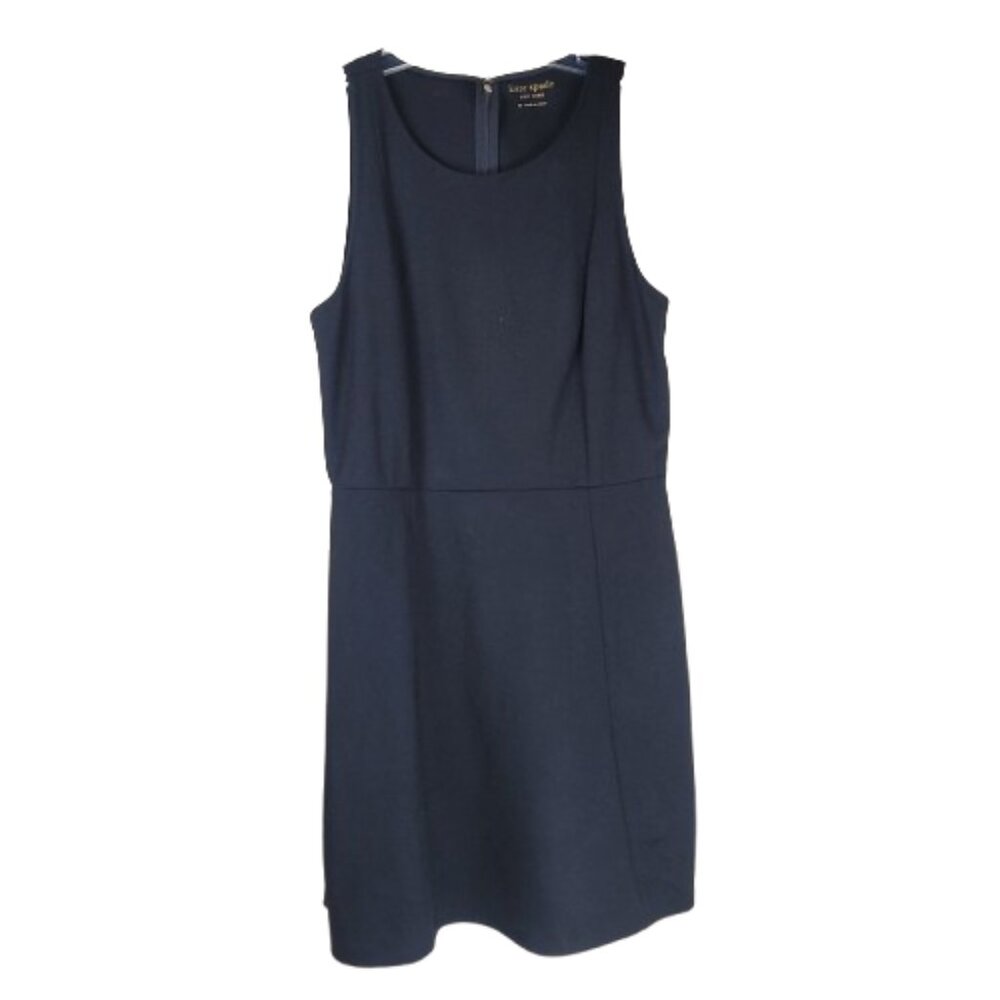Kate Spade Sleeveless A-Line Black Dress